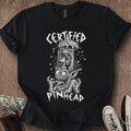 Printify T-Shirt Black / S Certified Pinhead T-Shirt