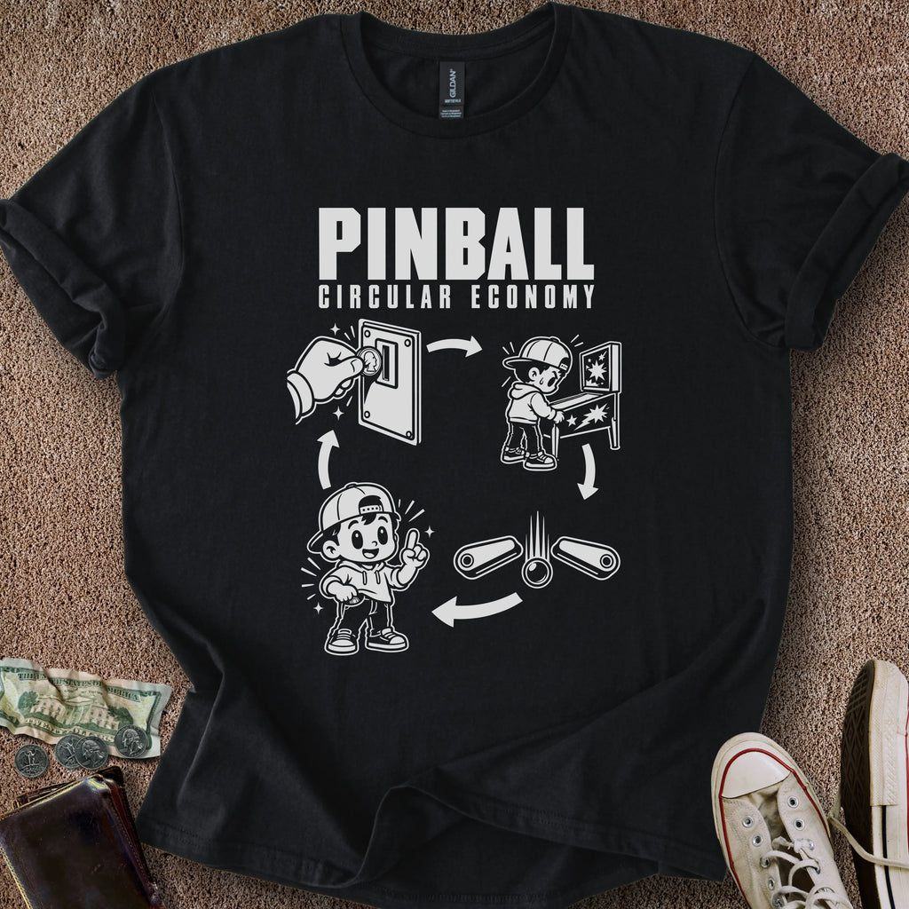 Printify T-Shirt Black / S Circular Economy T-Shirt