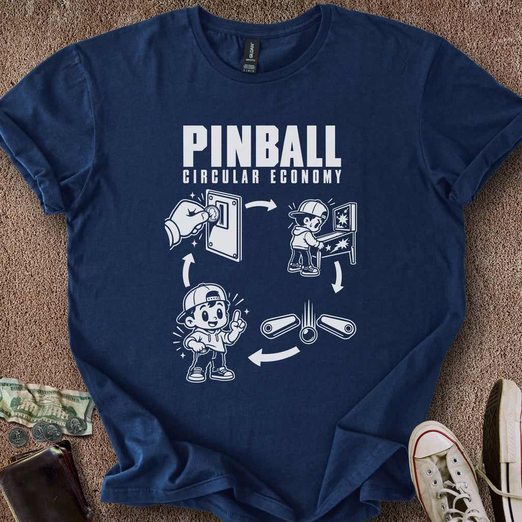 Printify T-Shirt Navy / S Circular Economy T-Shirt