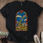 Printify T-Shirt Black / S Cow Launcher T-Shirt