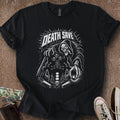 Printify T-Shirt Black / S Death Save T-Shirt