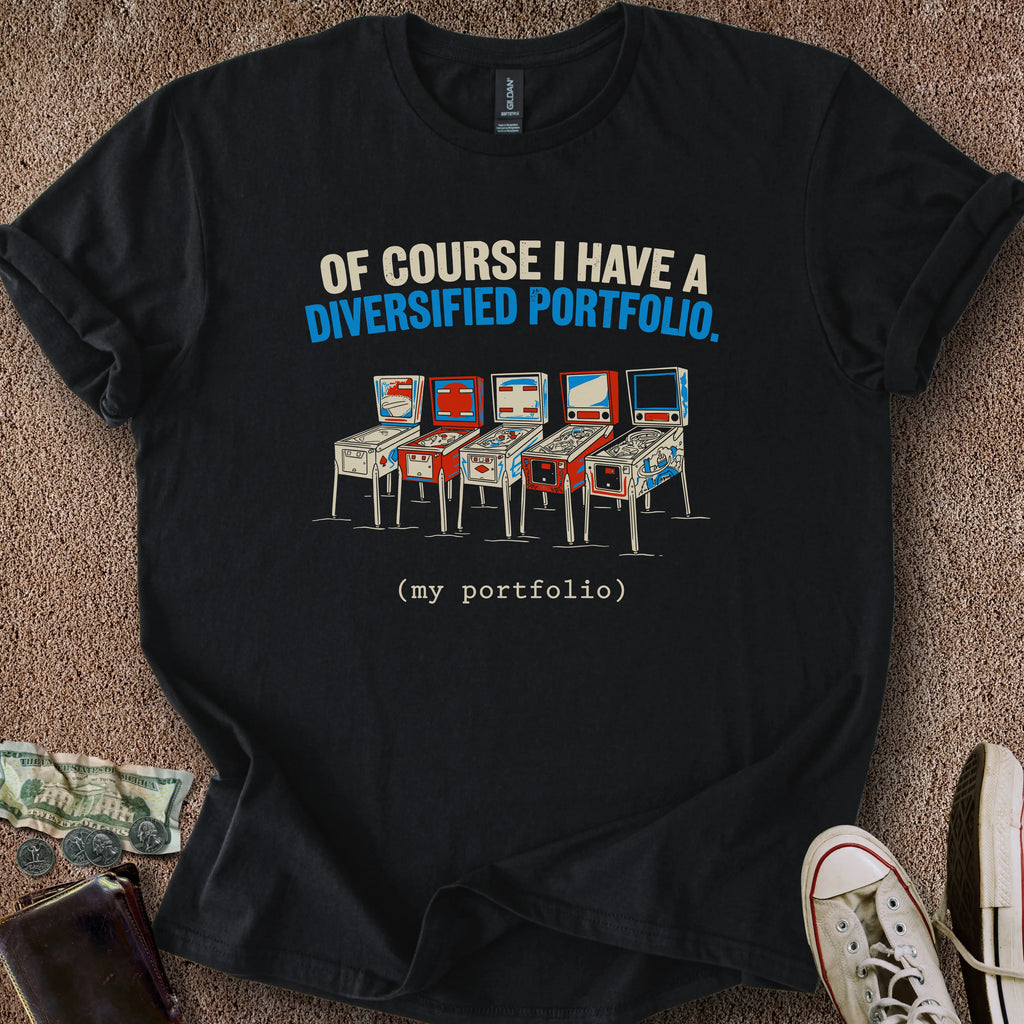 Printify T-Shirt Black / S Diversified Portfolio T-Shirt
