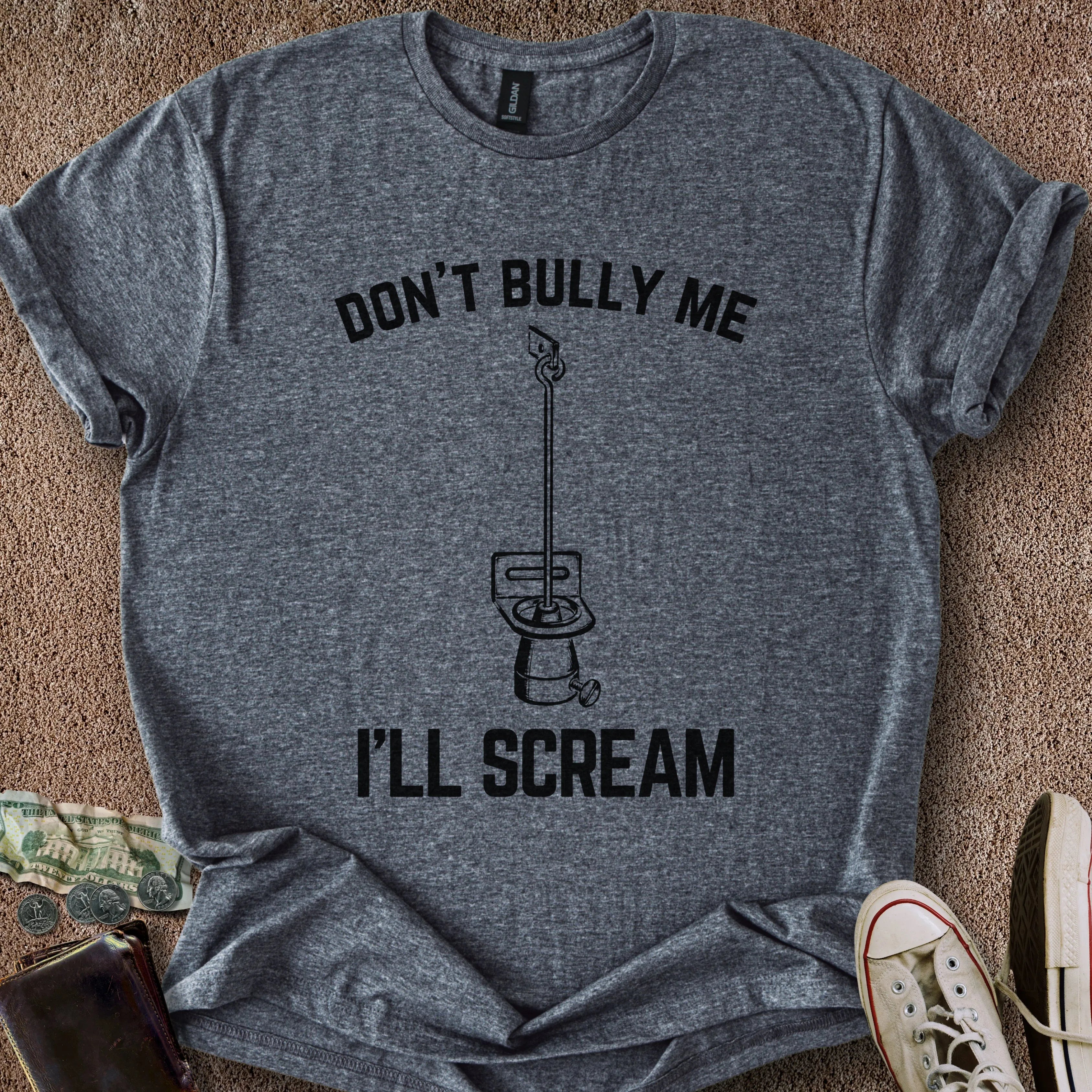 Printify T-Shirt Dark Heather / S Don't Bully Me T-Shirt