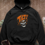 Printify Hoodie Black / S Double Danger Tilt Hoodie