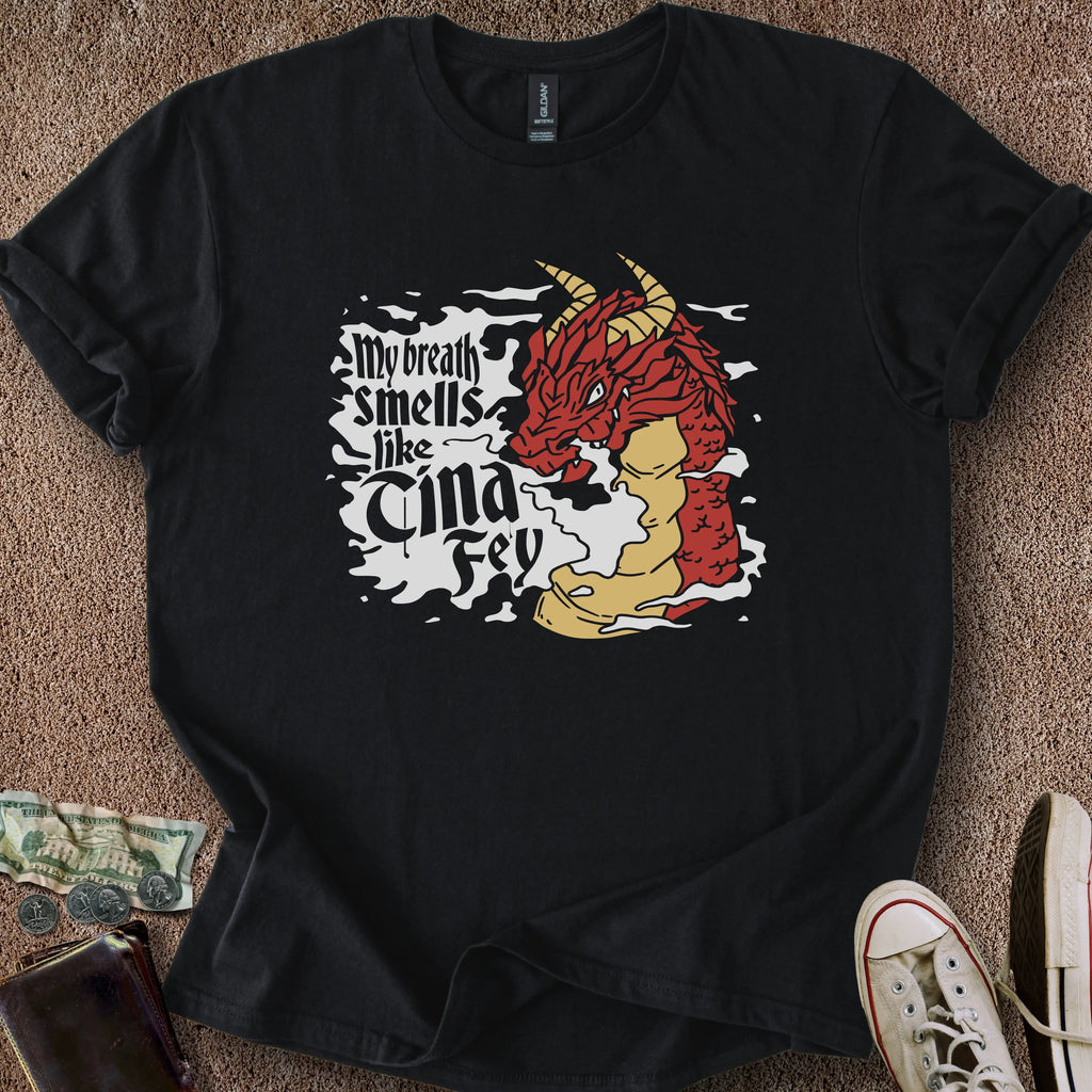 Printify T-Shirt Black / S Dragon Breath T-Shirt