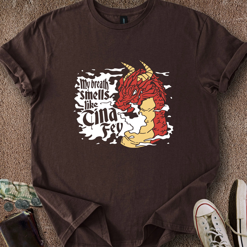 Printify T-Shirt Dark Chocolate / S Dragon Breath T-Shirt