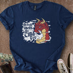 Printify T-Shirt Navy / S Dragon Breath T-Shirt