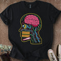 Printify T-Shirt Black / S Drain Bamage T-Shirt