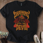 Printify T-Shirt Black / S Draining Devil T-Shirt