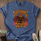 Printify T-Shirt Heather Navy / S Draining Devil T-Shirt