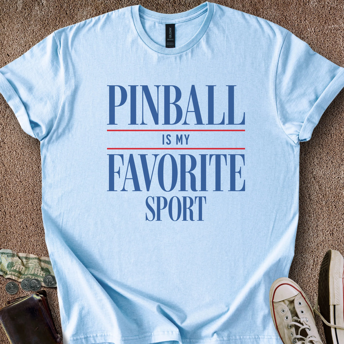 Printify T-Shirt Light Blue / S Favorite Sport T-Shirt
