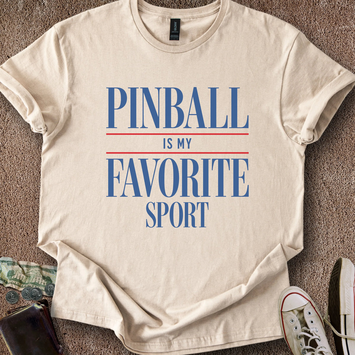 Printify T-Shirt Sand / S Favorite Sport T-Shirt