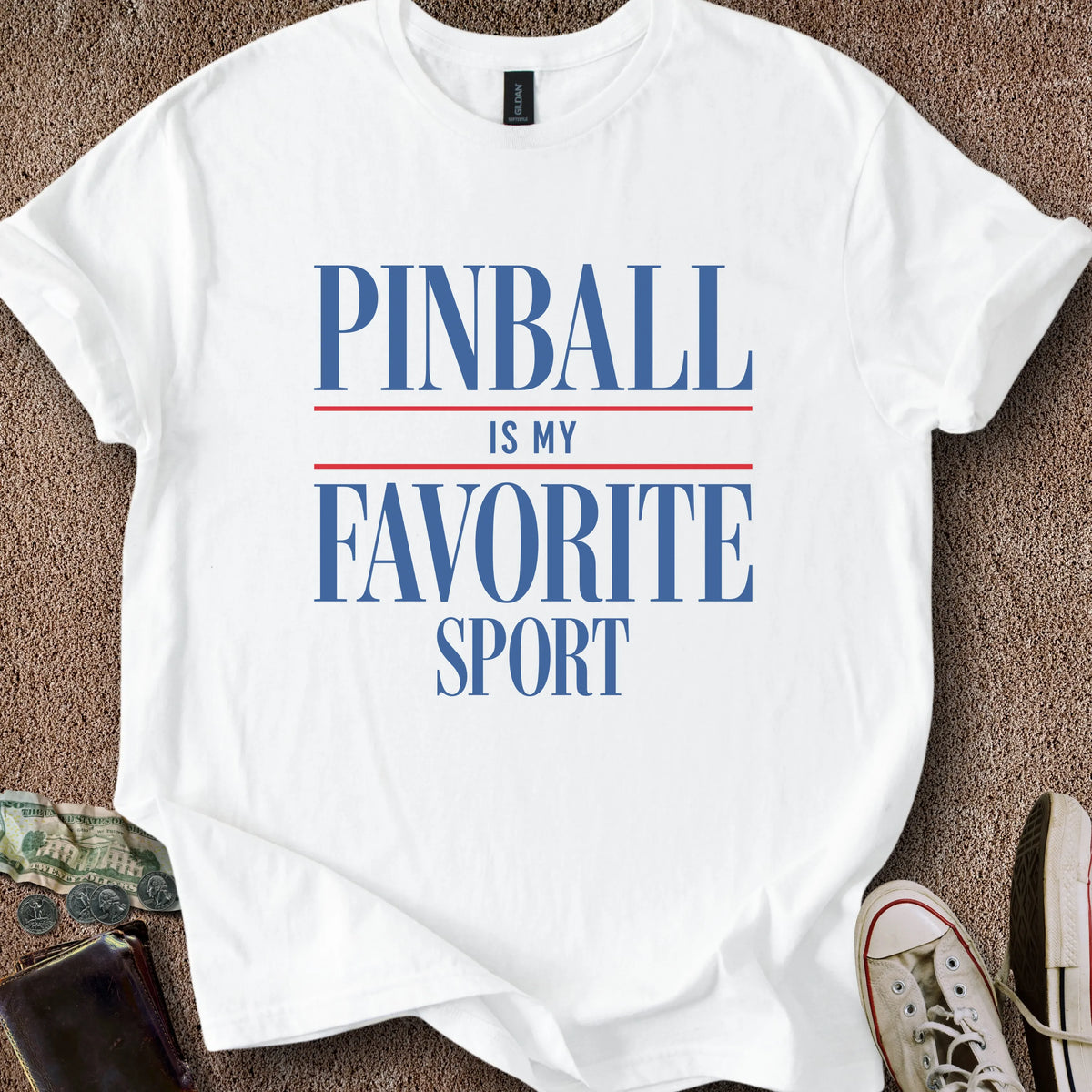 Printify T-Shirt White / S Favorite Sport T-Shirt
