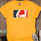 Printify T-Shirt Gold / S Female Pinball Sports Logo T-Shirt