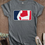 Printify T-Shirt S / Dark Heather Female Pinball Sports Logo Women's T-Shirt