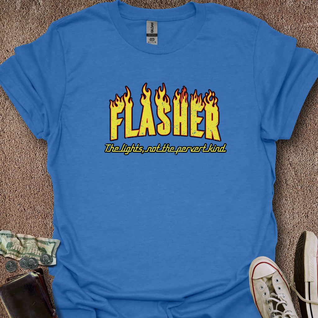 Printify T-Shirt Flasher T-Shirt