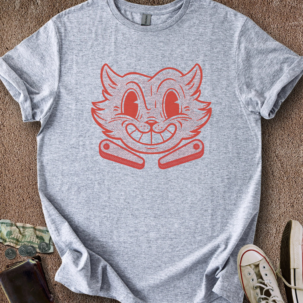 Printify T-Shirt Sport Grey / S Flipper Cat T-Shirt
