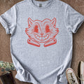Printify T-Shirt Sport Grey / S Flipper Cat T-Shirt
