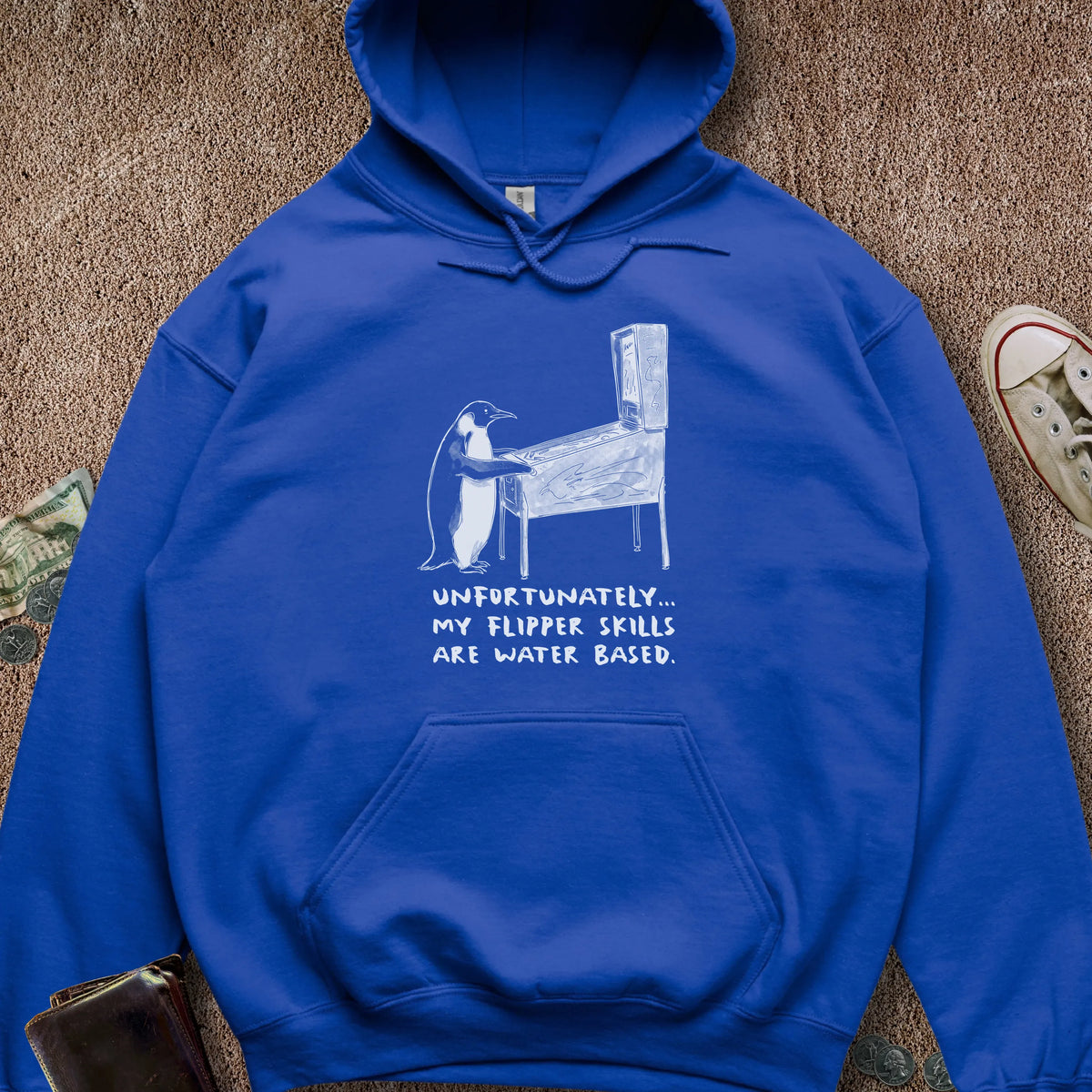 Printify Hoodie Royal / S Flipper Skills Hoodie