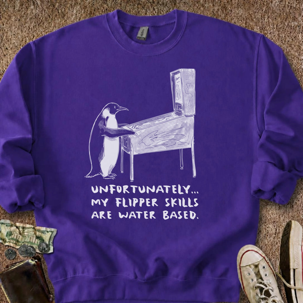 Printify Sweatshirt S / Purple Flipper Skills Sweatshirt