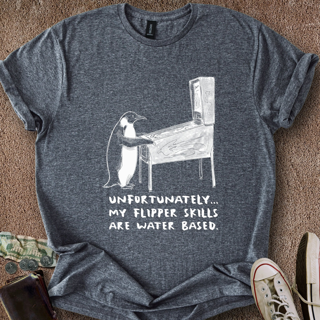Printify T-Shirt Dark Heather / S Flipper Skills T-Shirt