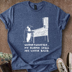 Printify T-Shirt Heather Navy / S Flipper Skills T-Shirt