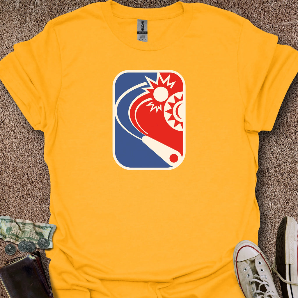 Printify T-Shirt Gold / S Flipper Sports T-Shirt