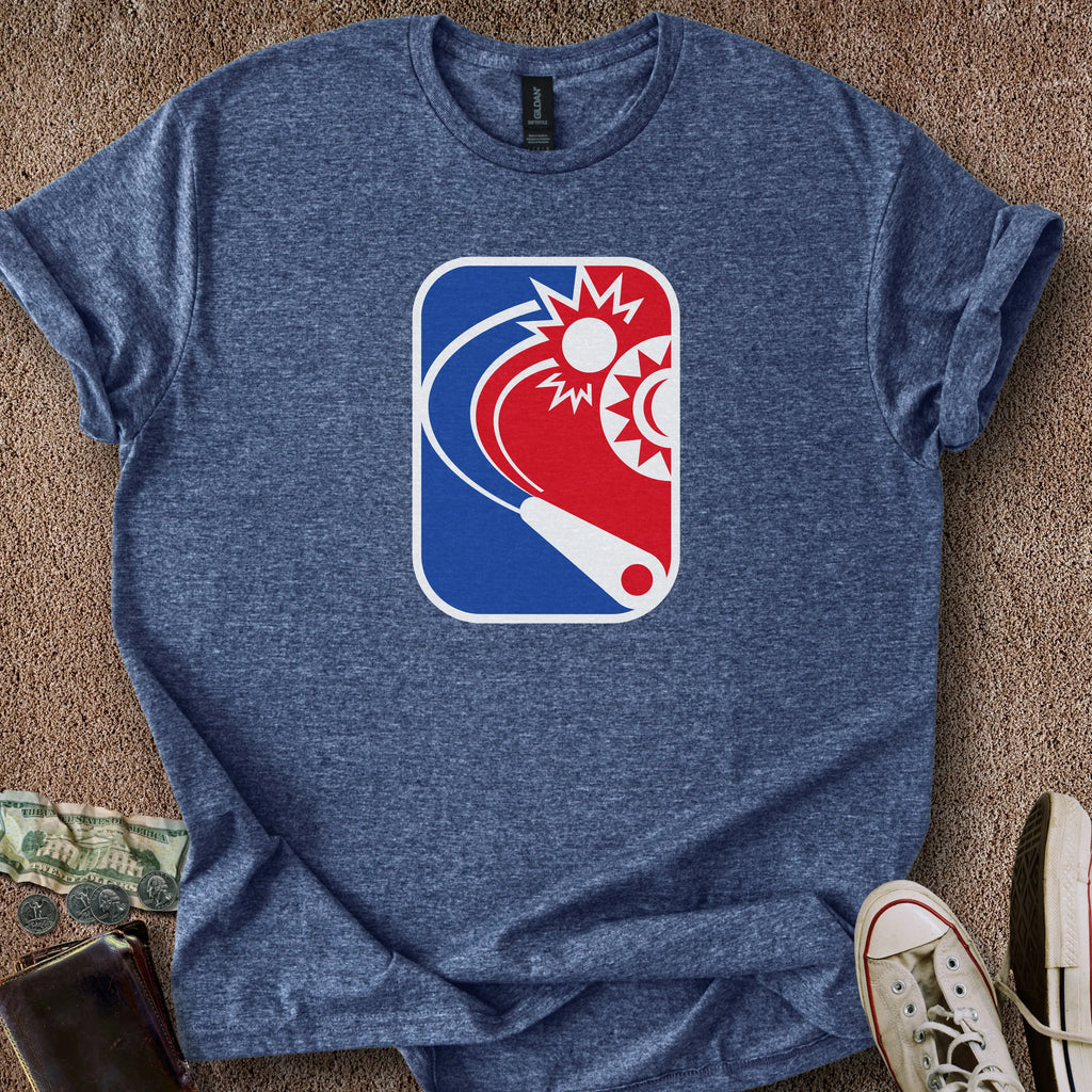 Printify T-Shirt Heather Navy / S Flipper Sports T-Shirt