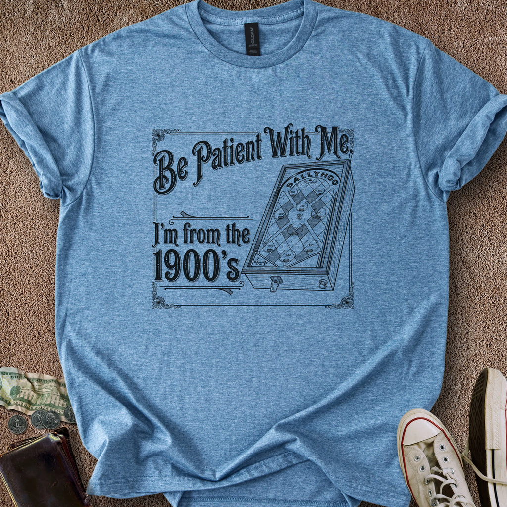 Printify T-Shirt Heather Indigo / S From the 1900's T-Shirt