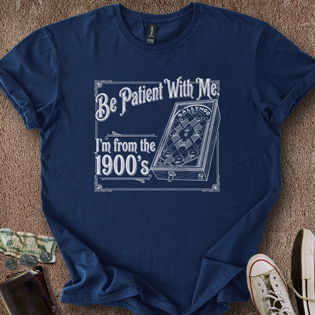 Printify T-Shirt Navy / S From the 1900's T-Shirt