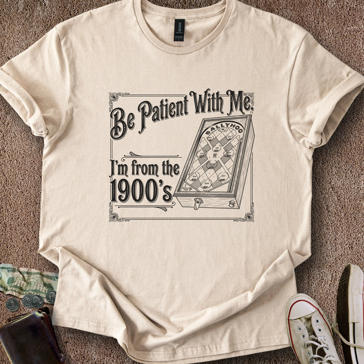 Printify T-Shirt Sand / S From the 1900's T-Shirt