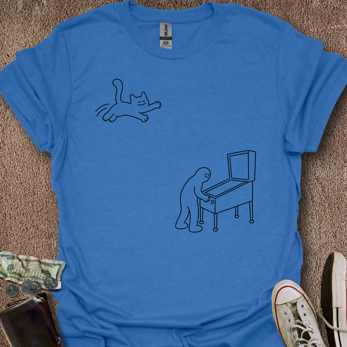 Printify T-Shirt Heather Royal / S Game Interrupted T-Shirt