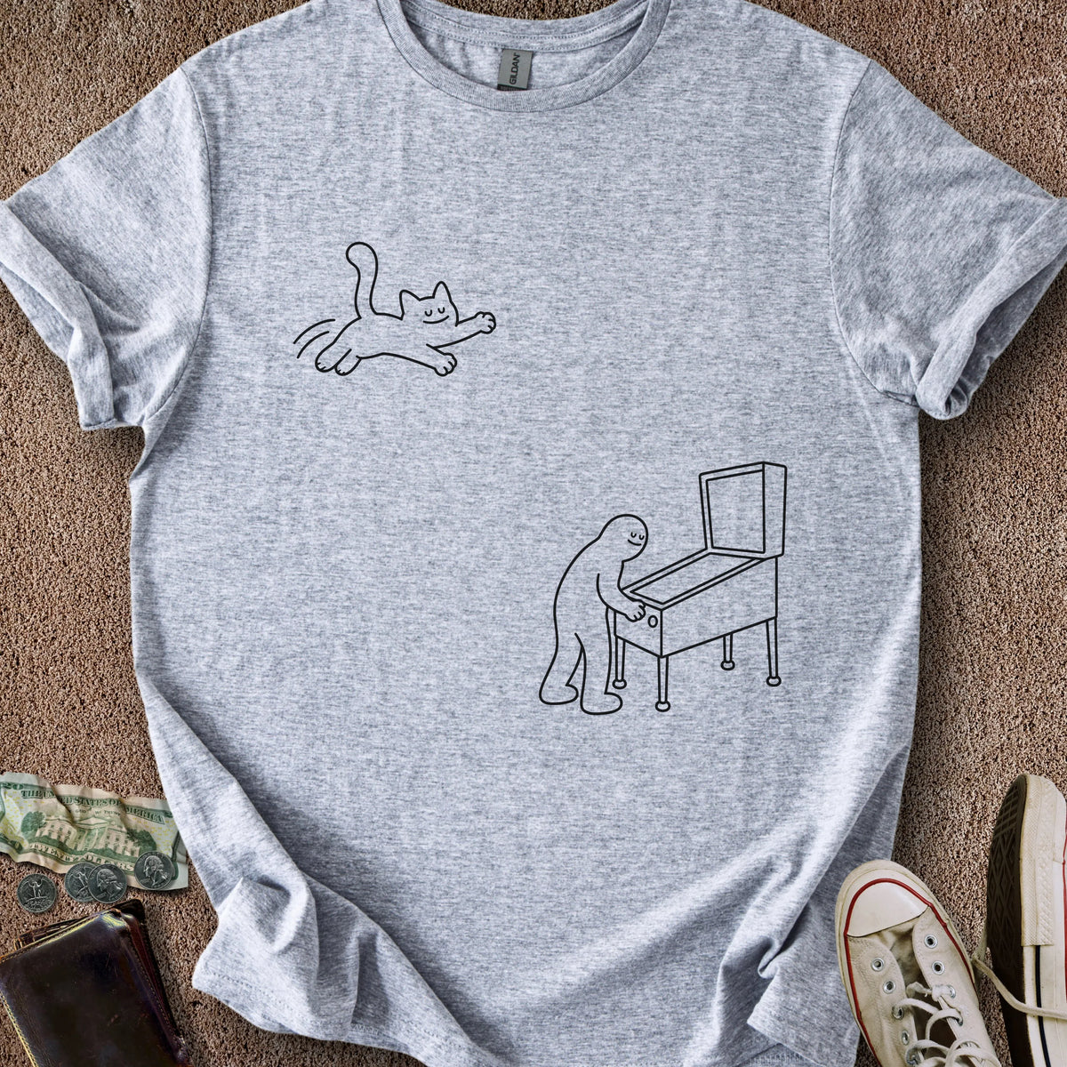 Printify T-Shirt Sport Grey / S Game Interrupted T-Shirt
