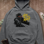 Printify Hoodie Dark Heather / S Gimmie UR Money Hoodie
