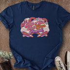 Printify T-Shirt Navy / S Girl That Loves Pinball T-Shirt
