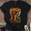 Printify T-Shirt Black / S Golden Cliffs T-Shirt
