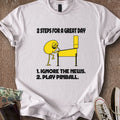 Printify T-Shirt Ice Grey / S Great Day List T-Shirt