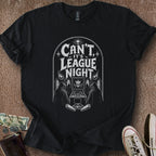 Printify T-Shirt Black / S Hail League Night T-Shirt