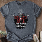 Printify T-Shirt Dark Heather / S Hail Santa T-Shirt