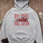 Printify Hoodie Sport Grey / S Hail Satan Hoodie