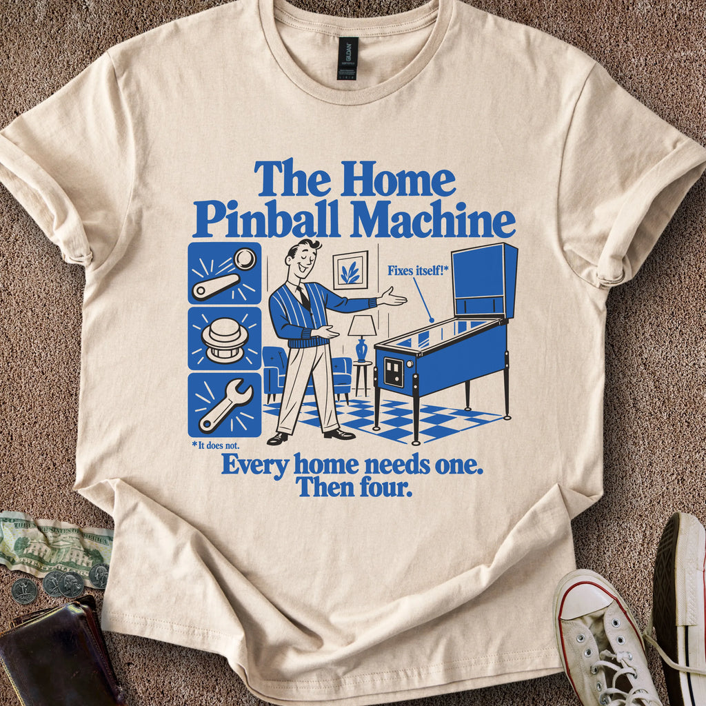 Printify T-Shirt Home Machine T-Shirt