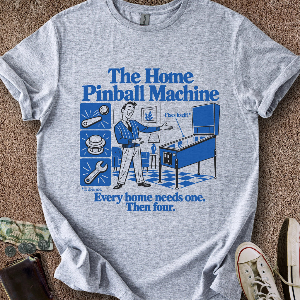 Printify T-Shirt Home Machine T-Shirt