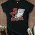 Printify T-Shirt S / Black I ❤️ Cats & Pinball Women's T-Shirt