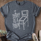 Printify T-Shirt Dark Heather / S I Identify As A Problem T-Shirt