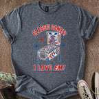 Printify T-Shirt Dark Heather / S I Love EMs T-Shirt
