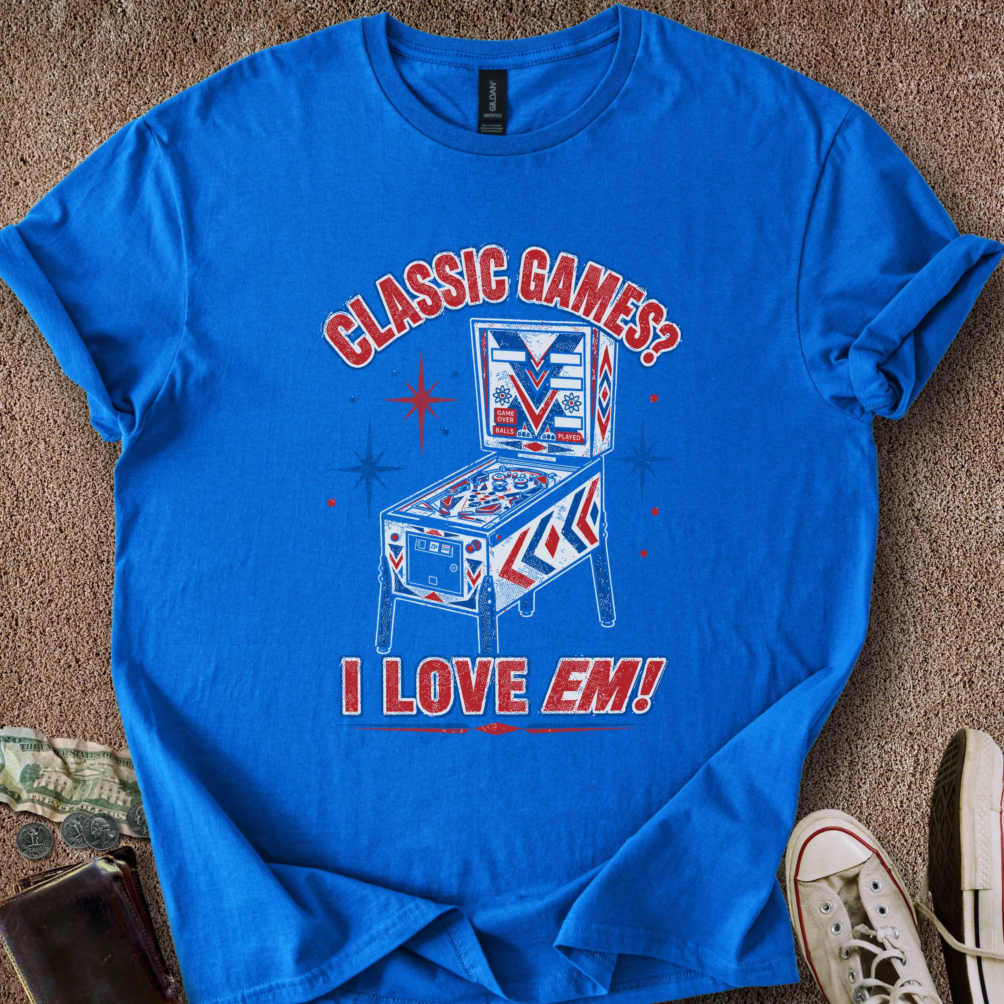 Printify T-Shirt Royal / S I Love EMs T-Shirt