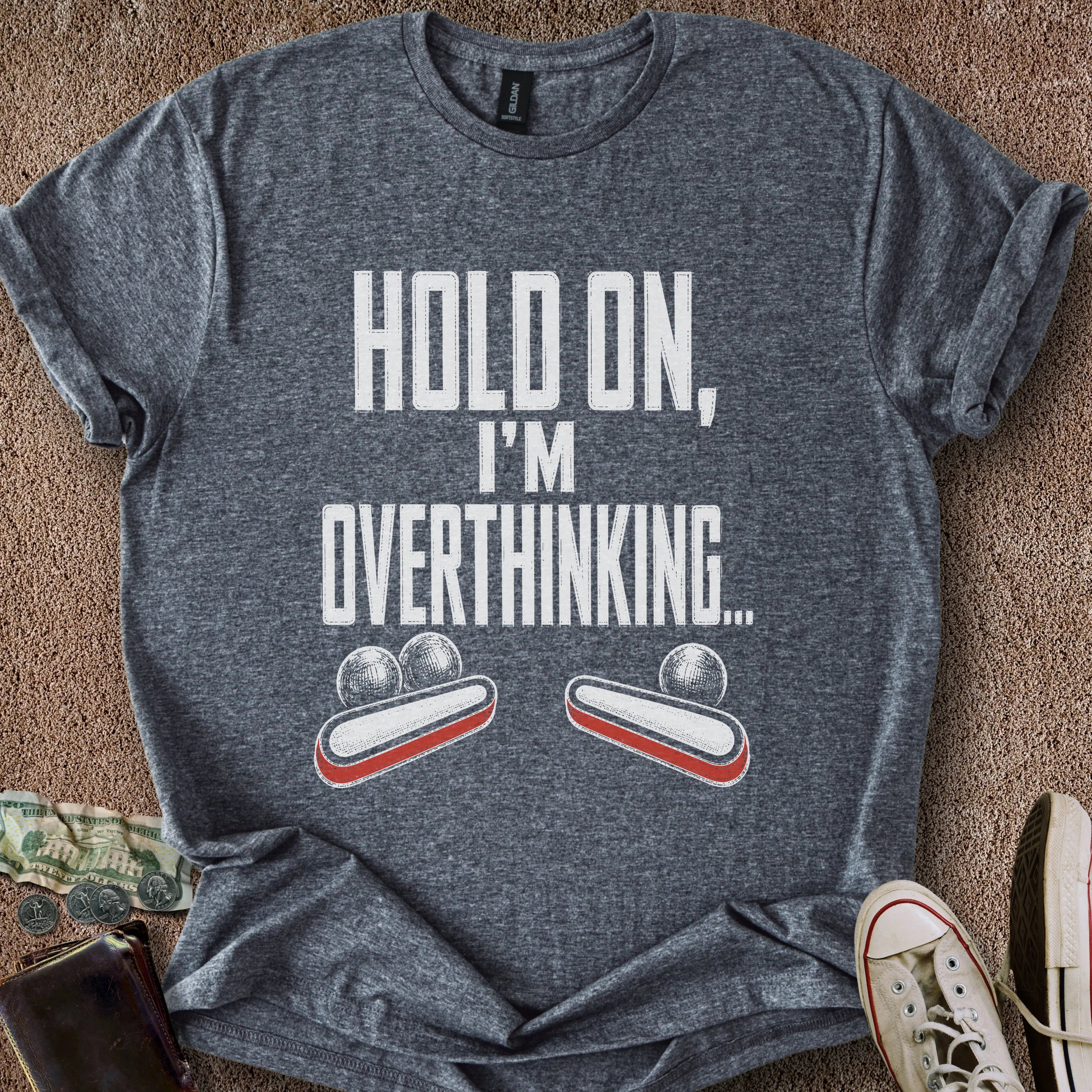 Printify T-Shirt Dark Heather / S I'm Overthinking T-Shirt