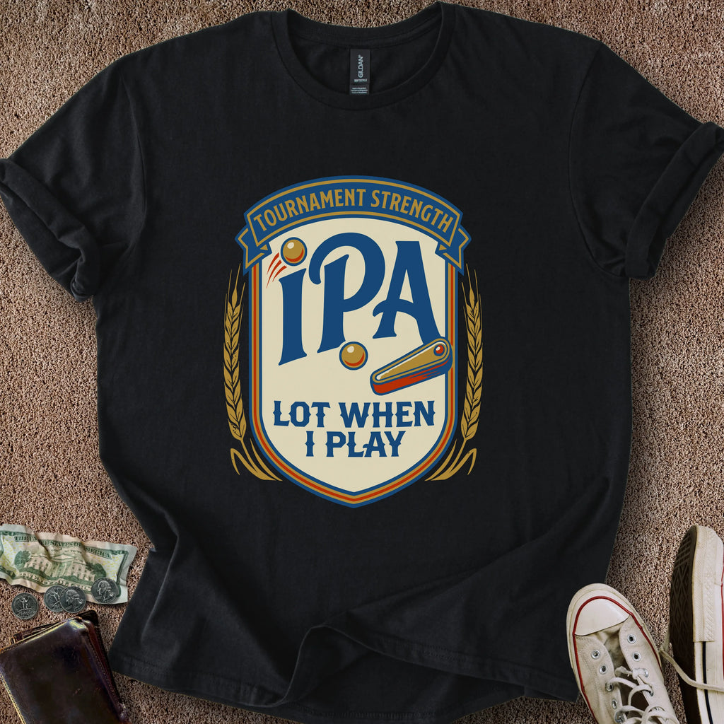 Printify T-Shirt Black / S IPA Lot T-Shirt