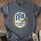 Printify T-Shirt Dark Heather / S IPA Lot T-Shirt