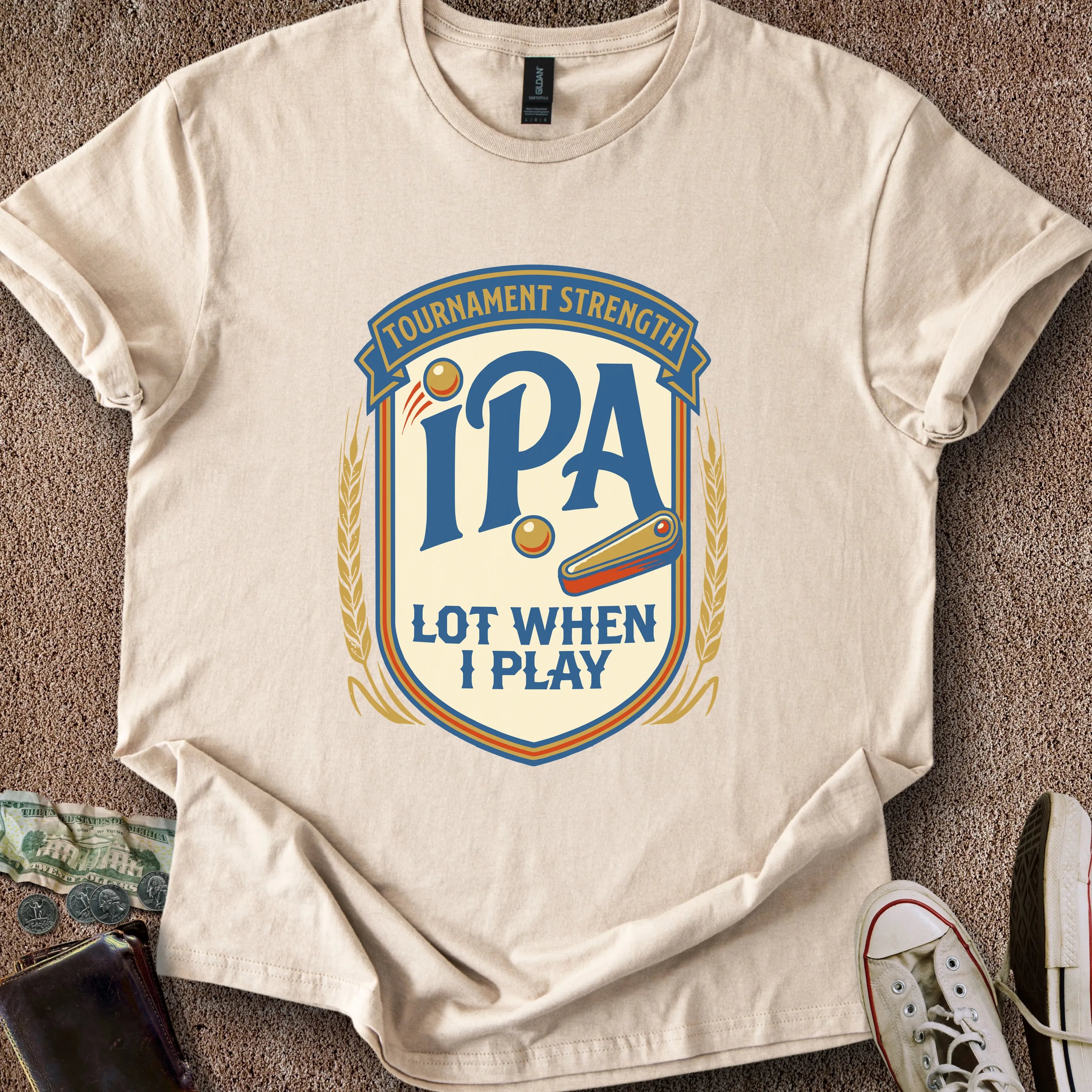 Printify T-Shirt Sand / S IPA Lot T-Shirt
